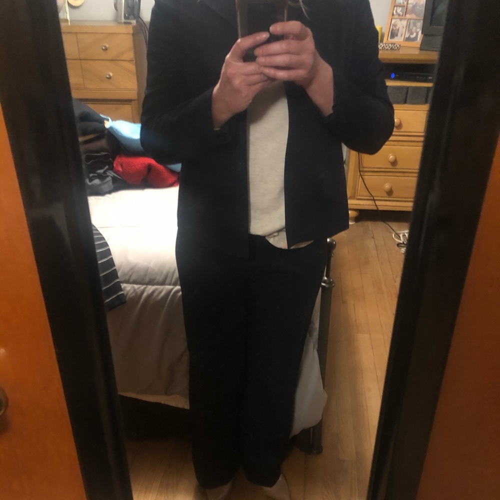 Blue Ann Klein pant suit